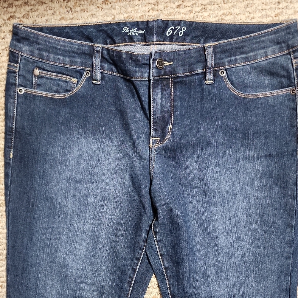 NWOT The Limited Denim 678 Indigo Skinny Jeans - Picture 2 of 9